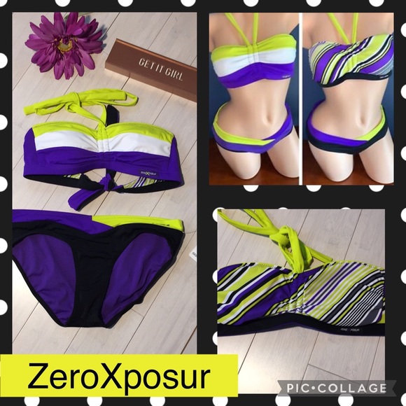 NWT ZeroXposur Bikini - Picture 1 of 16